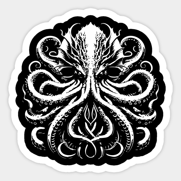 fantasy kraken Sticker by lkn